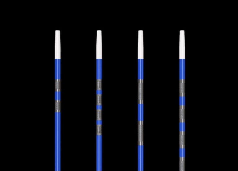 STARMED America ELRA RF catheter active tip sizes: 11mm, 18mm, 22mm, and 33mm